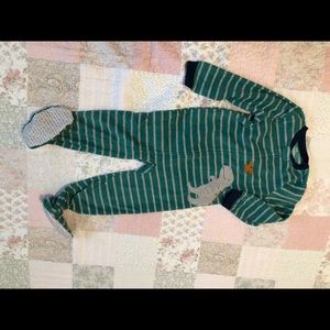 Green body suit 4t for kids